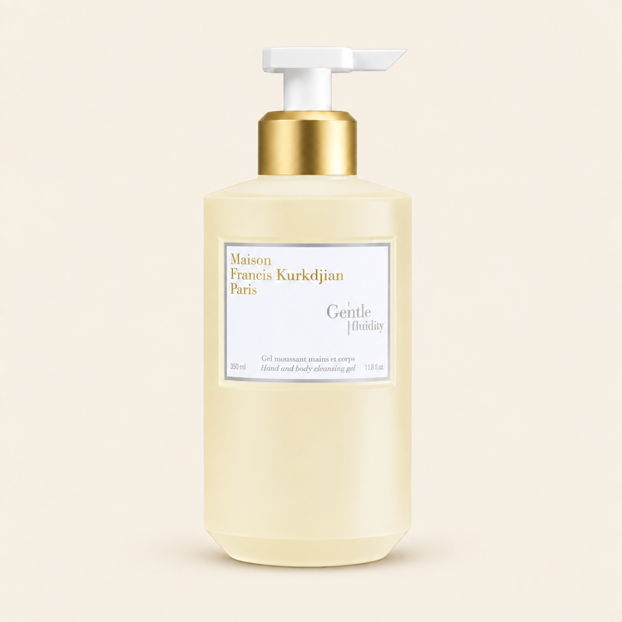 Gentle Fluidity Silver – Gel Moussant Mains & Corps 350 ml Muda Parfum